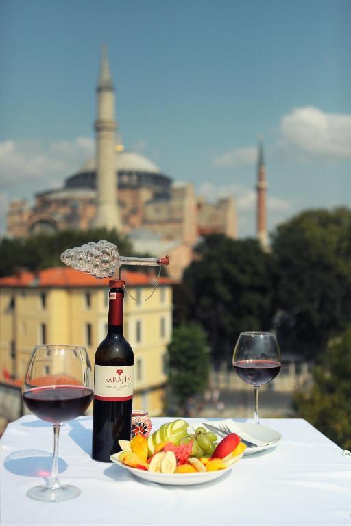Kervan Hotel Istanbul Bagian luar foto